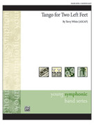 Cover icon of Tango for Two Left Feet sheet music for concert band (full score) by Terry White, intermediate skill level