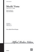 Cover icon of Muziki Vuma sheet music for choir (SATB: soprano, alto, tenor, bass) by Patsy Ford Simms, intermediate skill level