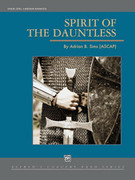 Cover icon of Spirit of the Dauntless (COMPLETE) sheet music for concert band by Adrian B. Sims, intermediate skill level