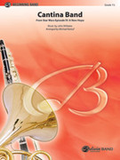 Cover icon of Cantina Band (COMPLETE) sheet music for concert band by John Williams, intermediate skill level