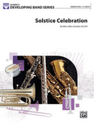 Cover icon of Solstice Celebration sheet music for concert band (full score) by Mike Collins-Dowden, intermediate skill level