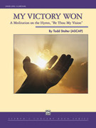 Cover icon of My Victory Won sheet music for concert band (full score) by Todd Stalter, intermediate skill level