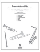 Cover icon of Orange Colored Sky (COMPLETE) sheet music for choir by Milton Delugg and Kirby Shaw, intermediate skill level