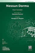 Cover icon of Nessun Dorma sheet music for choir (TTB: tenor, bass) by Giacomo Puccini and Douglas E. Wagner, intermediate skill level
