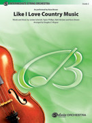 Cover icon of Like I Love Country Music (COMPLETE) sheet music for string orchestra by Jordan Schmidt, Kane Brown and Douglas E. Wagner, intermediate skill level