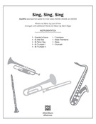 Cover icon of Sing, Sing, Sing (COMPLETE) sheet music for choir by Louis Prima, intermediate skill level