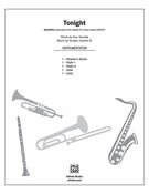 Cover icon of Tonight sheet music for choir (full score) by Enrique Lacrcel B. and Sara Teasdale, intermediate skill level