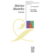 Cover icon of Maine Mambo sheet music for piano solo by David Karp, intermediate skill level
