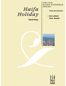 Cover icon of Haifa Holiday sheet music for piano solo by David Karp, intermediate skill level