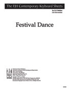 Cover icon of Festival Dance sheet music for piano solo by L.E. Bolden, intermediate skill level