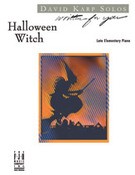 Cover icon of Halloween Witch sheet music for piano solo by David Karp, intermediate skill level