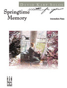 Cover icon of Springtime Memory sheet music for piano solo by David Karp, intermediate skill level