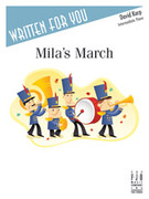 Cover icon of Mila's March sheet music for piano solo by David Karp, intermediate skill level