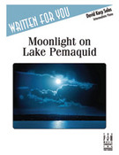 Cover icon of Moonlight on Lake Pemaquid sheet music for piano solo by David Karp, intermediate skill level