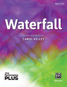Cover icon of Waterfall sheet music for choir (SSA: soprano, alto) by Carol Kelley, intermediate skill level