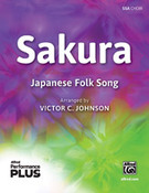 Cover icon of Sakura sheet music for choir (SSA: soprano, alto) by Anonymous and Victor Johnson, intermediate skill level