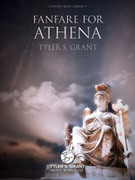 Cover icon of Fanfare for Athena (COMPLETE) sheet music for concert band by Tyler S. Grant, intermediate skill level