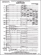 Cover icon of Full Score Sanctuary: Score sheet music for concert band by Robert Longfield, intermediate skill level