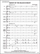 Cover icon of Full Score Quest of the Black Knight: Score sheet music for concert band by Timothy Loest, intermediate skill level