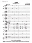 Cover icon of Full Score Finale from Dvork's Symphony No. 8: Score sheet music for concert band by Antonn Dvork and Elliot Del Borgo, intermediate skill level
