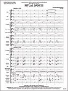 Cover icon of Full Score Ritual Dances: Score sheet music for concert band by Elliot Del Borgo, intermediate skill level