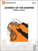 Cover icon of Full Score Journey of the Bonfire: Score sheet music for concert band by William Owens, intermediate skill level