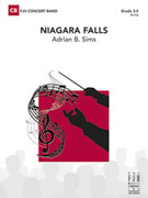 Cover icon of Full Score Niagara Falls: Score sheet music for concert band by Adrian B. Sims and Adrian B. Sims, intermediate skill level