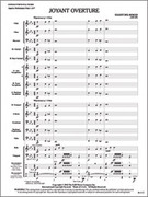 Cover icon of Full Score Joyant Overture: Score sheet music for concert band by Elliot Del Borgo, intermediate skill level