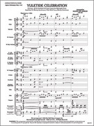 Cover icon of Full Score Yuletide Celebration: Score sheet music for concert band by Elliot Del Borgo, intermediate skill level