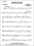Cover icon of Full Score Proudly We Hail: Score sheet music for concert band by John Stafford Smith, intermediate skill level