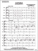 Cover icon of Full Score Cantabile: Score sheet music for string orchestra by Pyotr Ilyich Tchaikovsky and Pyotr Ilyich Tchaikovsky, intermediate skill level