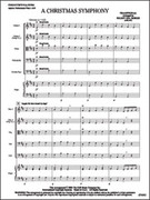 Cover icon of Full Score A Christmas Symphony: Score sheet music for string orchestra by Anonymous and Elliot Del Borgo, intermediate skill level