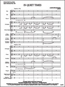 Cover icon of Full Score In Quiet Times: Score sheet music for concert band by James Swearingen, intermediate skill level