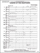 Cover icon of Full Score Legend of the Nighthawk: Score sheet music for concert band by James Swearingen, intermediate skill level