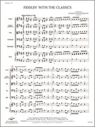 Cover icon of Full Score Fiddlin' with the Classics: Score sheet music for string orchestra by Anonymous, intermediate skill level
