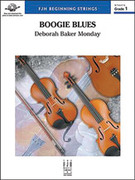 Cover icon of Full Score Boogie Blues: Score sheet music for string orchestra by Deborah Baker Monday, intermediate skill level
