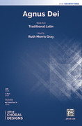 Cover icon of Agnus Dei sheet music for choir (SAB: soprano, alto, bass) by Ruth Morris Gray, intermediate skill level
