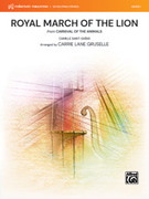 Cover icon of Royal March of the Lion sheet music for string orchestra (full score) by Camille Saint-Saens and Camille Saint-Saens, classical score, intermediate skill level