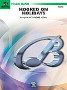 Cover icon of Hooked on Holidays (COMPLETE) sheet music for concert band by Anonymous, easy skill level