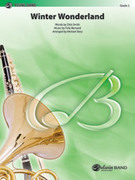 Cover icon of Winter Wonderland sheet music for concert band (full score) by Felix Bernard, classical score, easy skill level