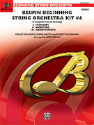 Cover icon of Belwin Beginning String Orchestra Kit #4 (COMPLETE) sheet music for string orchestra by Anonymous, classical score, easy skill level
