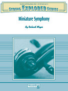 Cover icon of Miniature Symphony (COMPLETE) sheet music for string orchestra by Richard Meyer, beginner skill level