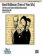 Cover icon of Good Riddance (COMPLETE) sheet music for percussions by Green Day, intermediate skill level