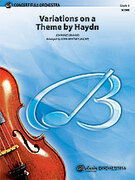 Cover icon of Variations on a Theme by Haydn sheet music for full orchestra (full score) by Johannes Brahms, classical score, intermediate skill level