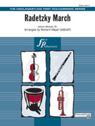 Cover icon of Radetzky March (COMPLETE) sheet music for full orchestra by Johann Strauss and Richard Meyer, classical score, easy skill level