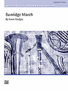 Cover icon of Sunridge March sheet music for concert band (full score) by Steve Hodges, easy skill level