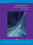 Cover icon of Velocity sheet music for concert band (full score) by Robert Sheldon, classical score, advanced skill level