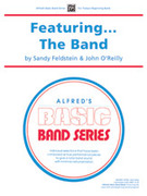 Cover icon of Featuring the Band sheet music for concert band (full score) by Sandy Feldstein, beginner skill level