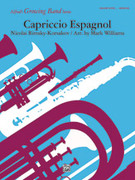 Cover icon of Capriccio Espagnol (COMPLETE) sheet music for concert band by Nikolai Rimsky-Korsakov, Nikolai Rimsky-Korsakov and Mark Williams, classical score, easy/intermediate skill level