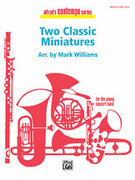 Two Classic Miniatures for concert band (full score) - classical concert band sheet music
